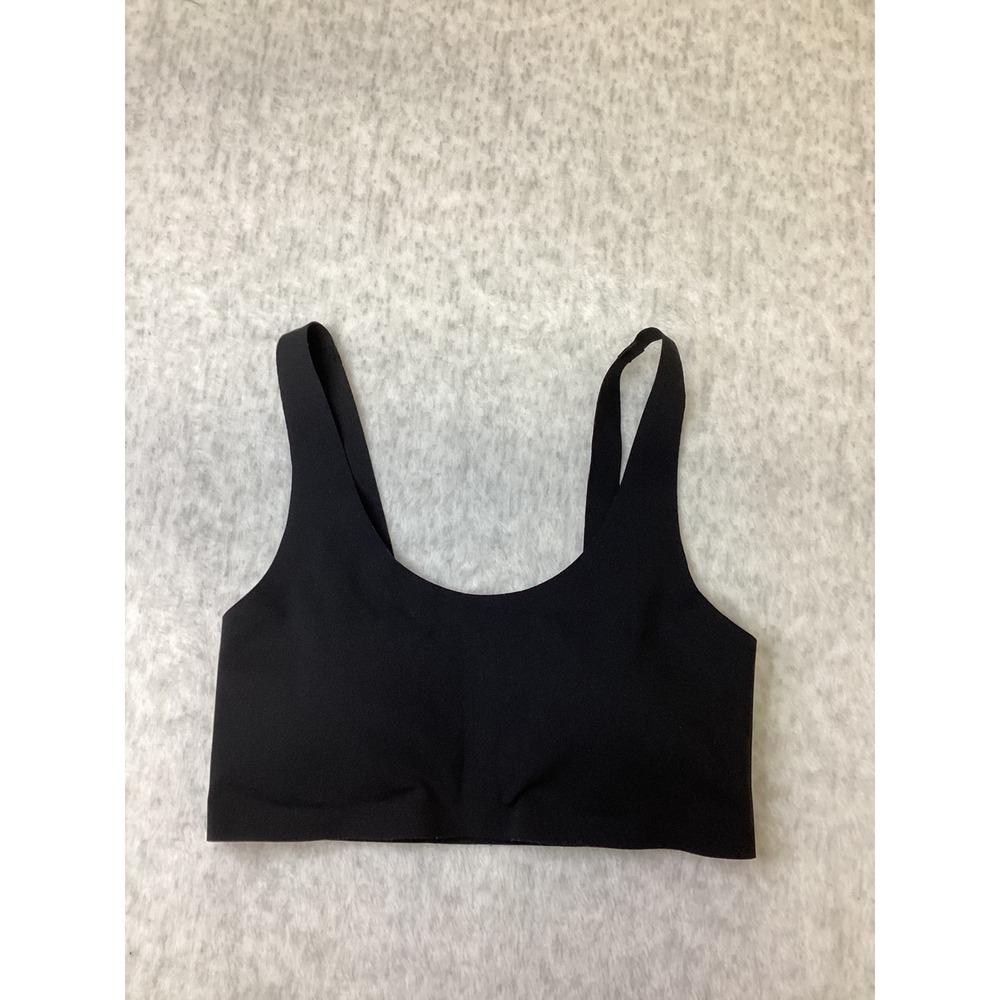 Hanes Girls Seamless Bralette Black XL Wireless Scoop Neck Pullover H208 NWOT